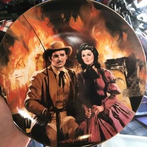 Gone With The Wind Collectible Plate